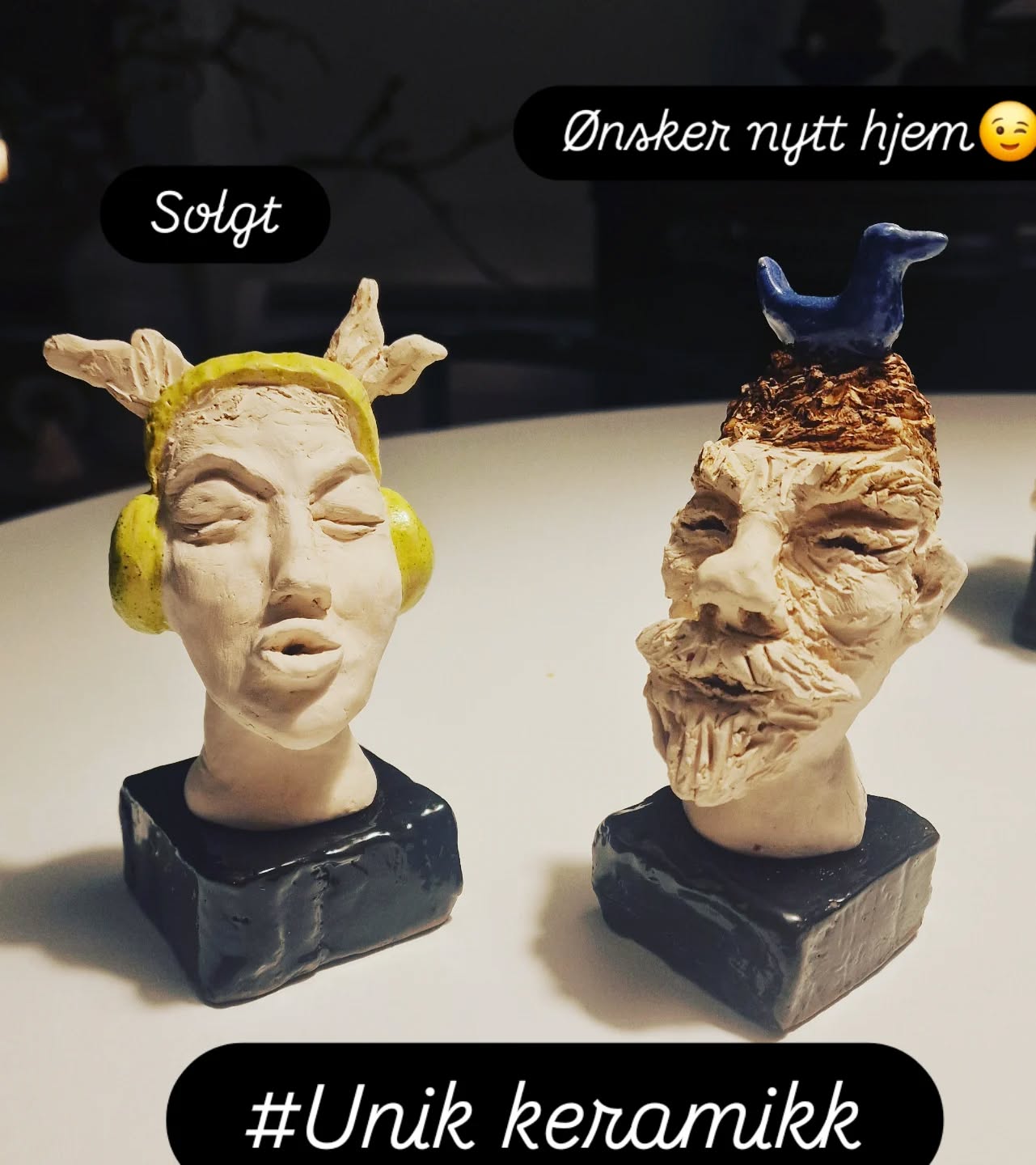 Nested Head - Keramikk