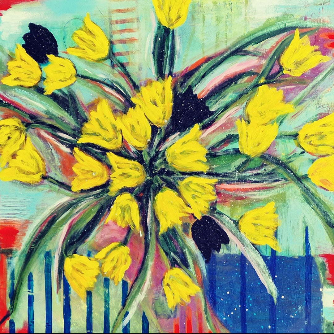 "Tulips" - Maleri