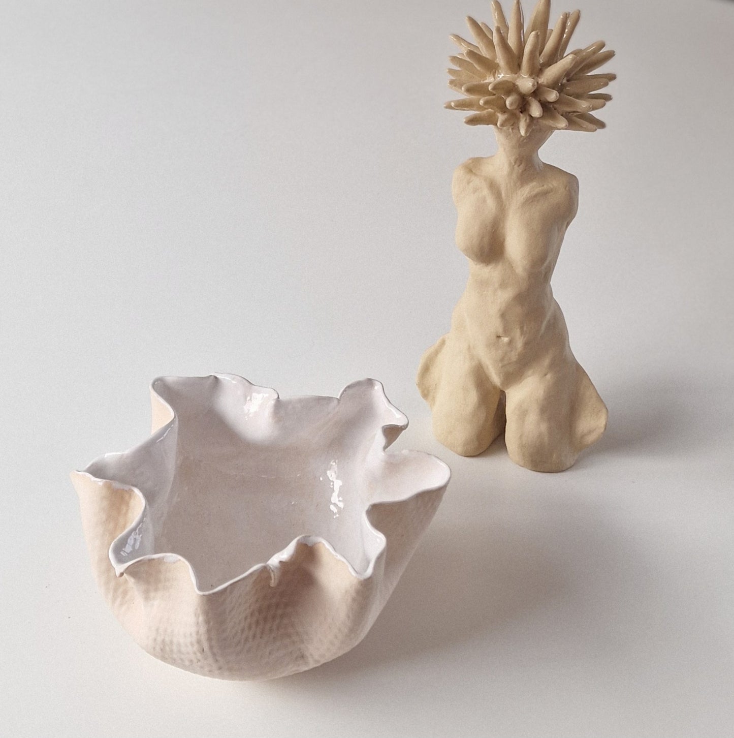 Spikes torso i keramikk