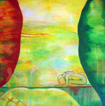 Dream. 90x90cm Akryl