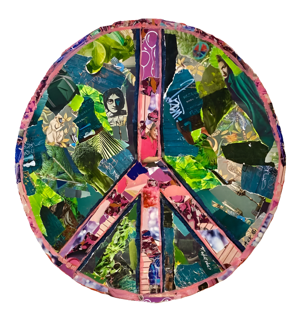 Pease & Love - Collage