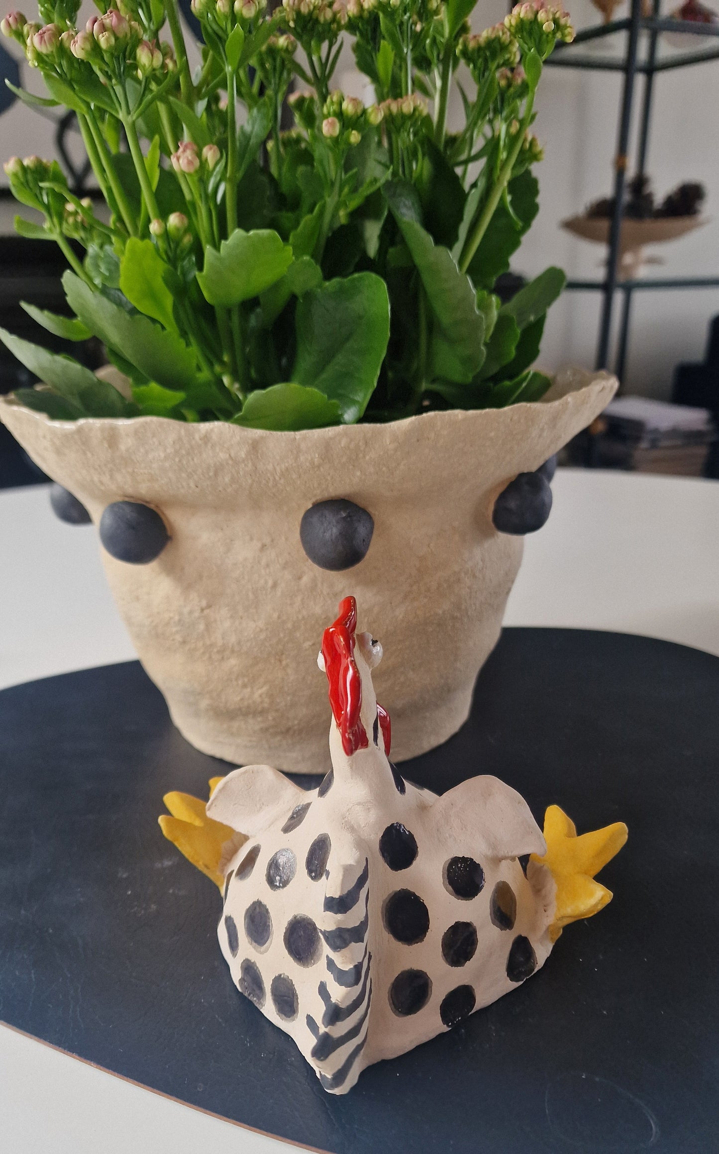 Høne - Keramikk (Berta Klukk) Solgt🐔