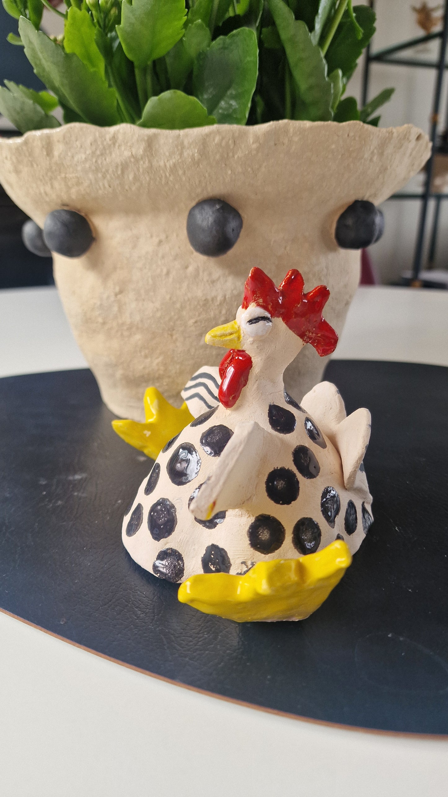 Høne - Keramikk (Gudny Klukk)