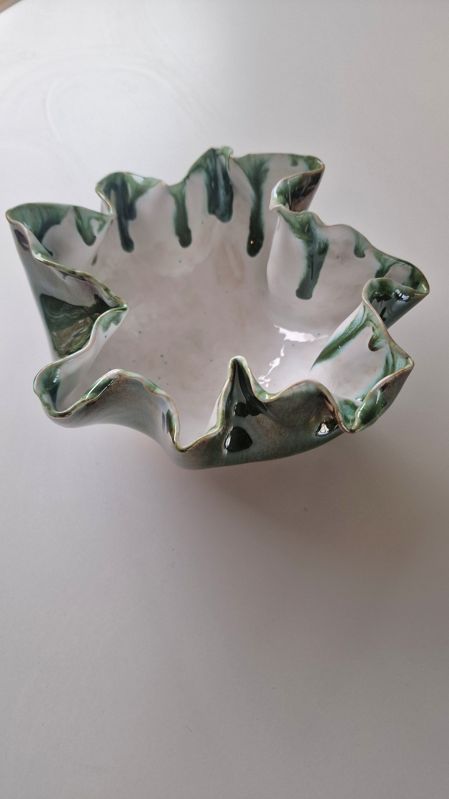 Lysholder/skål - keramikk