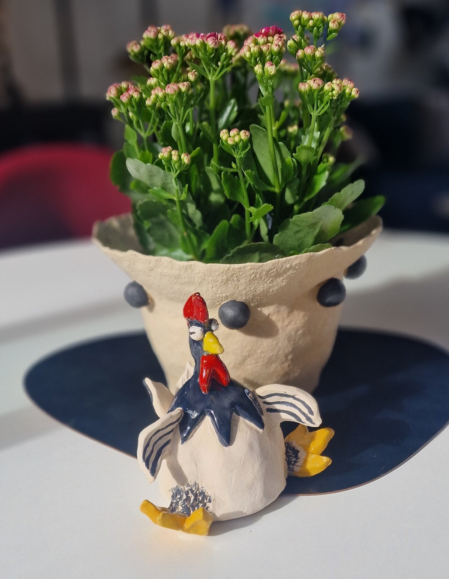 Hane - Keramikk (solgt)🐓