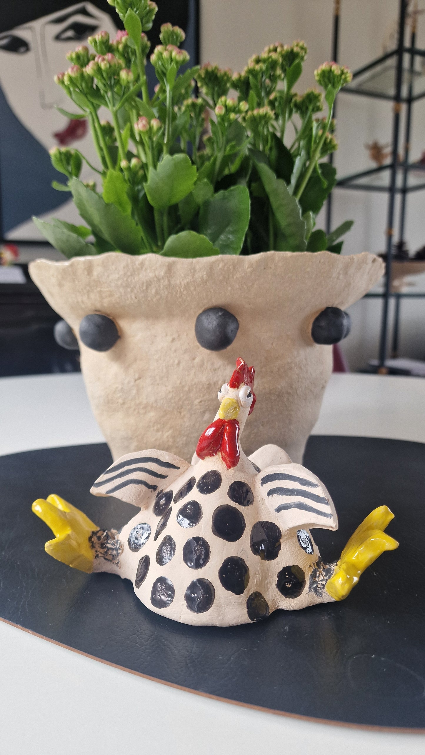 Høne - Keramikk (Gudny Klukk)