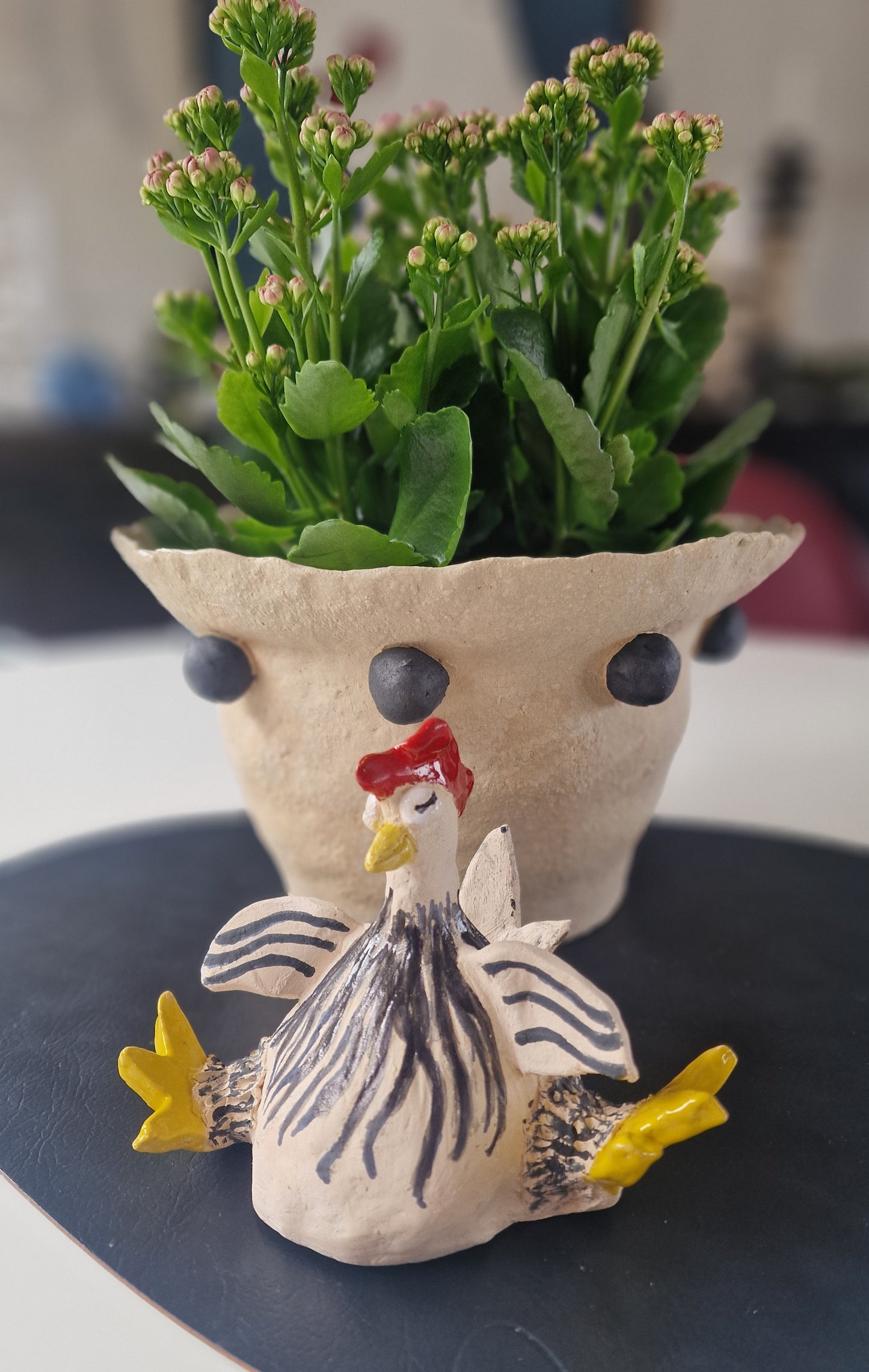 Høne - Keramikk (Kruse Klukk)  solgt🐔