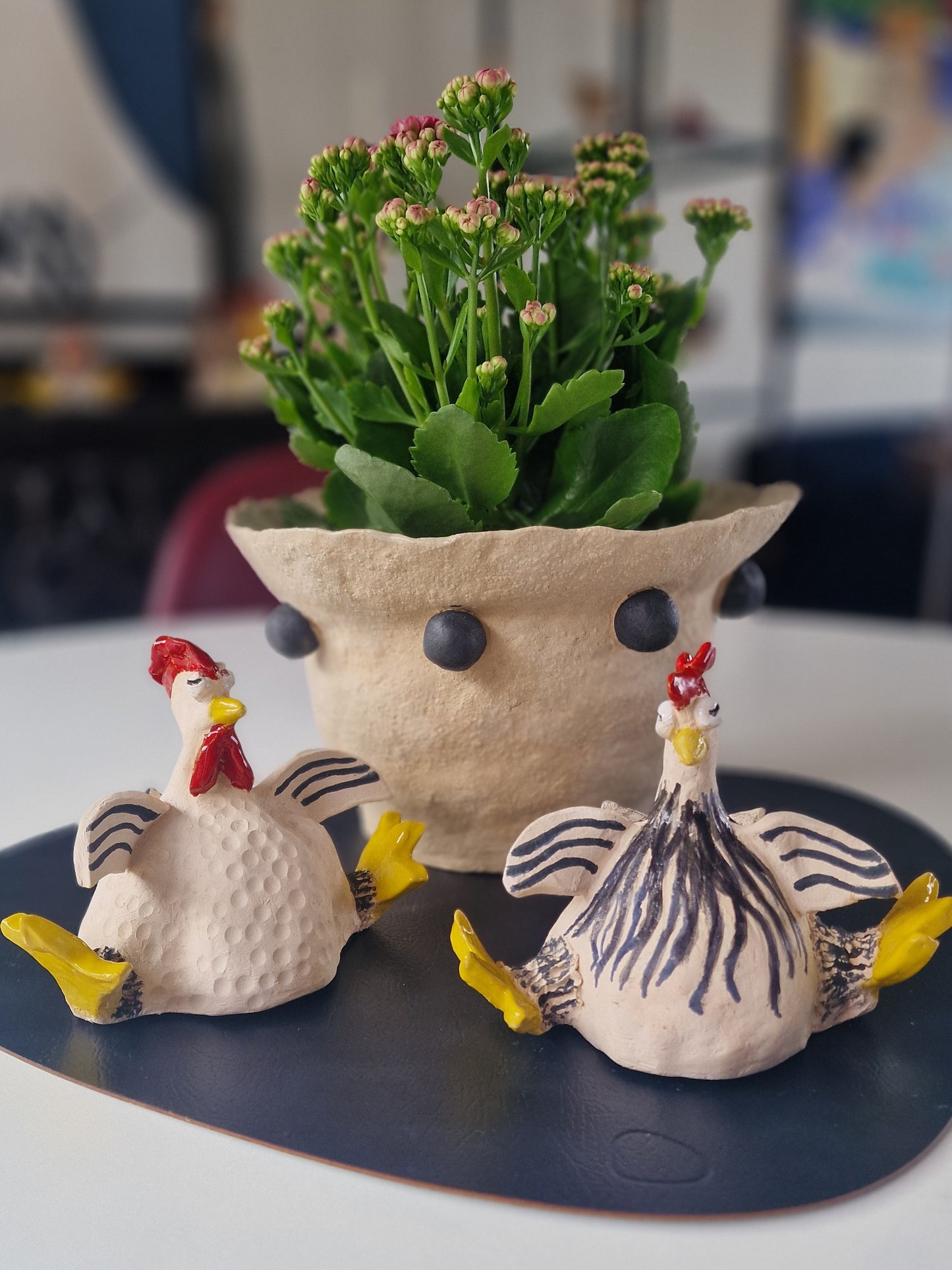 Høne - Keramikk (Kruse Klukk)  solgt🐔