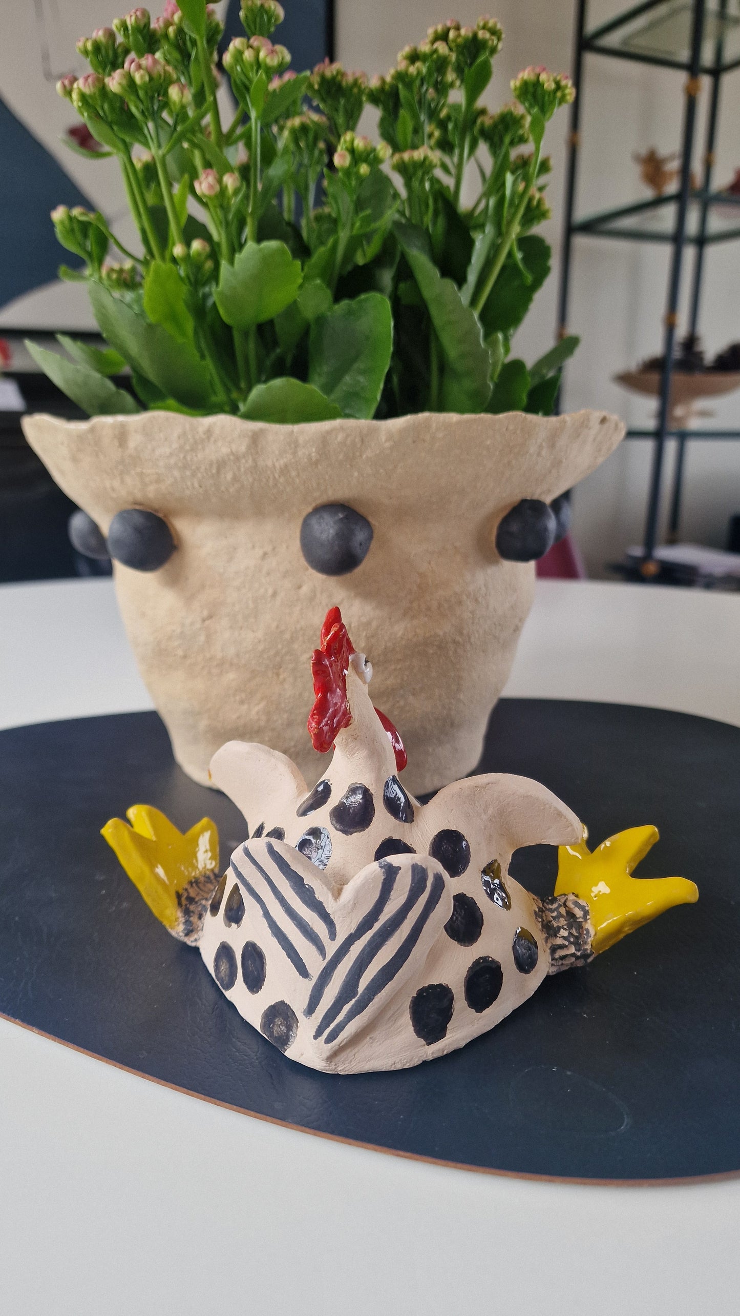 Høne - Keramikk (Gudny Klukk)