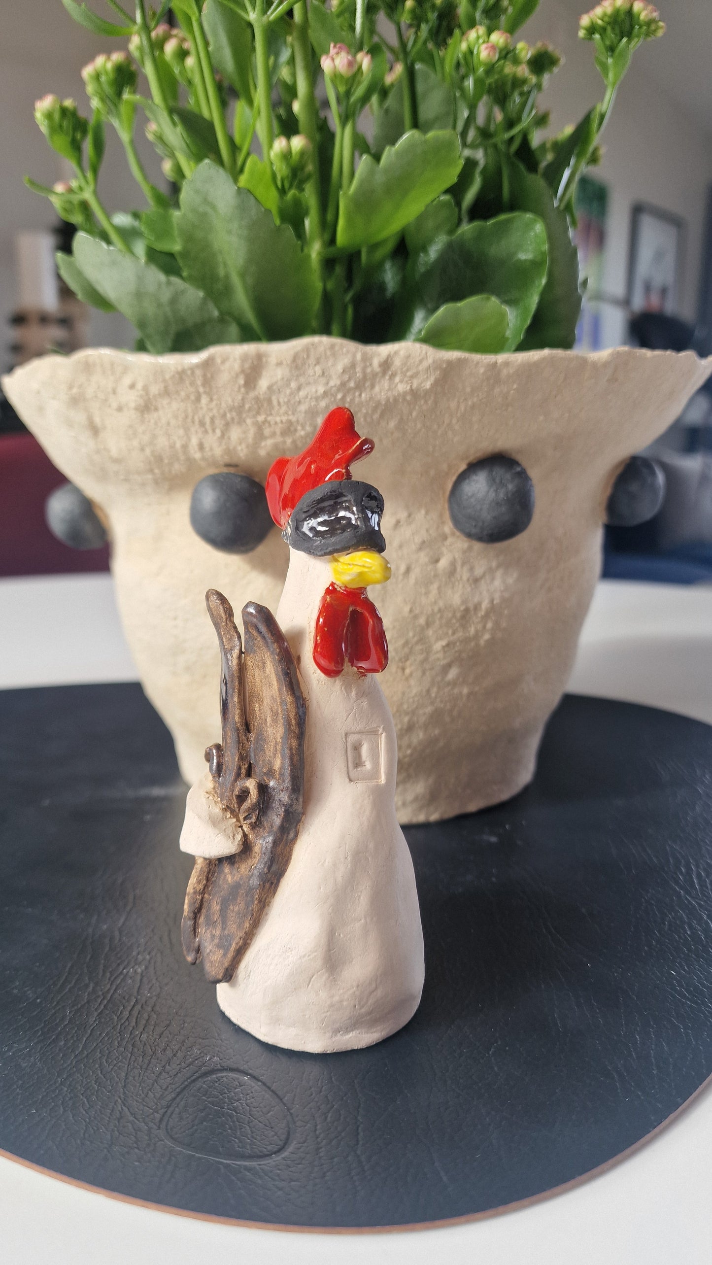 Hane - Keramikk (Klukk Klæbo) Solgt🐓
