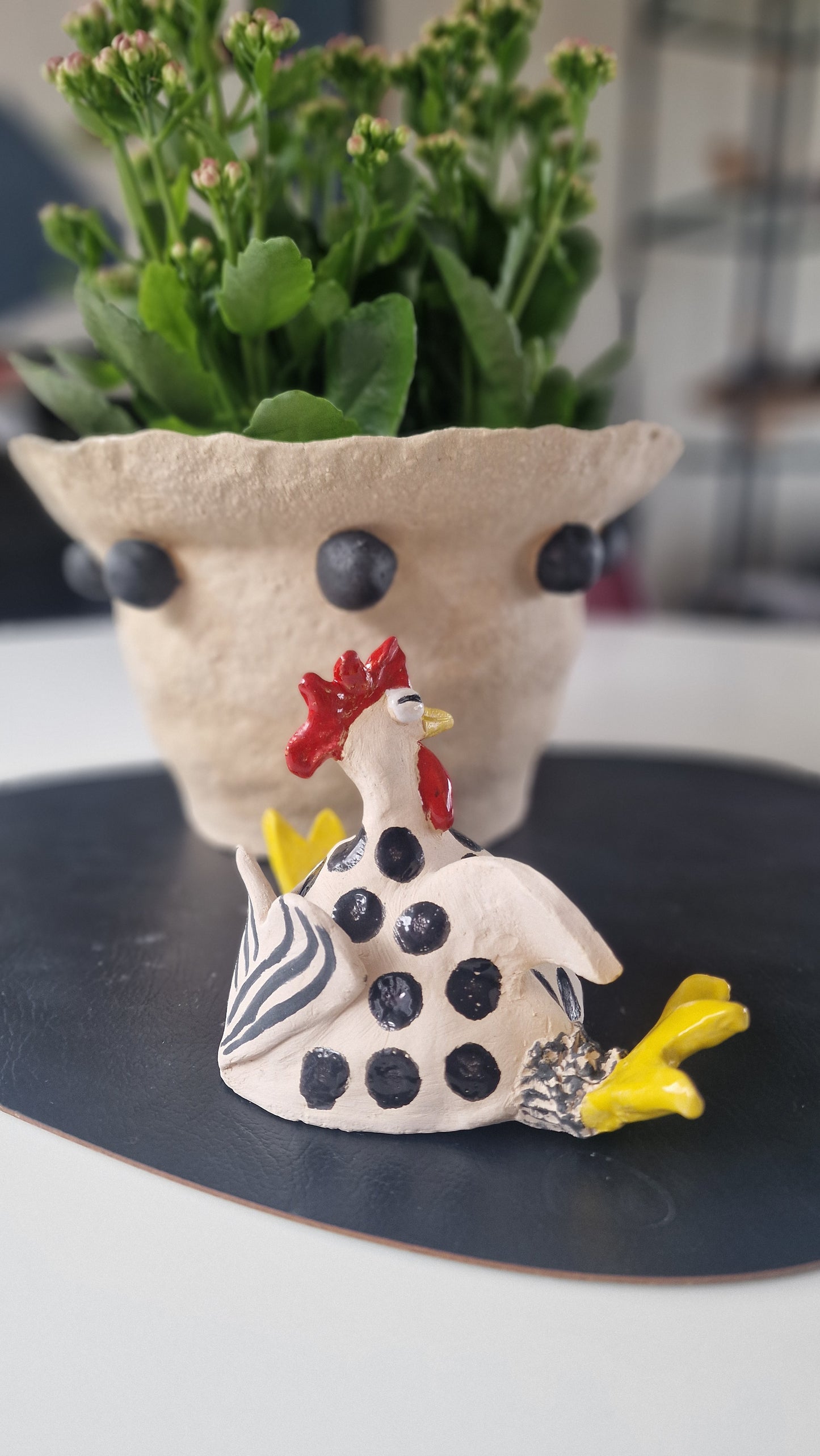 Høne - Keramikk (Gudny Klukk)