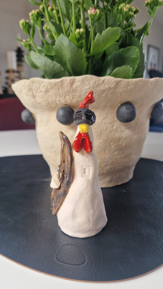 Hane - Keramikk (Klukk Klæbo) Solgt🐓