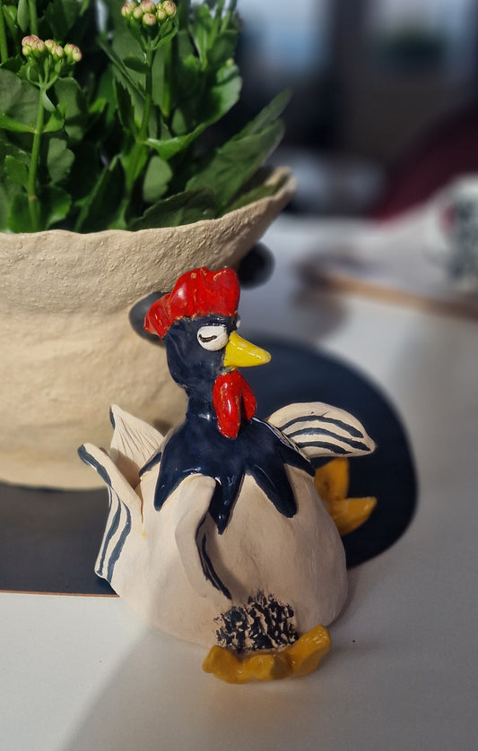 Hane - Keramikk (solgt)🐓