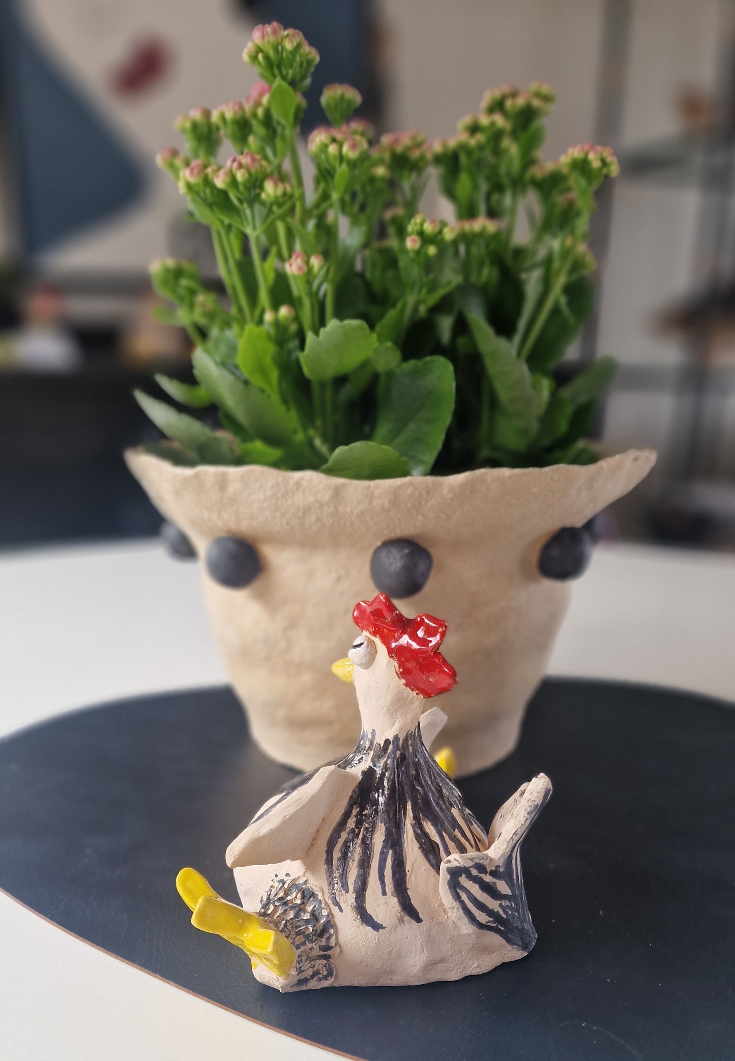 Høne - Keramikk (Kruse Klukk)  solgt🐔