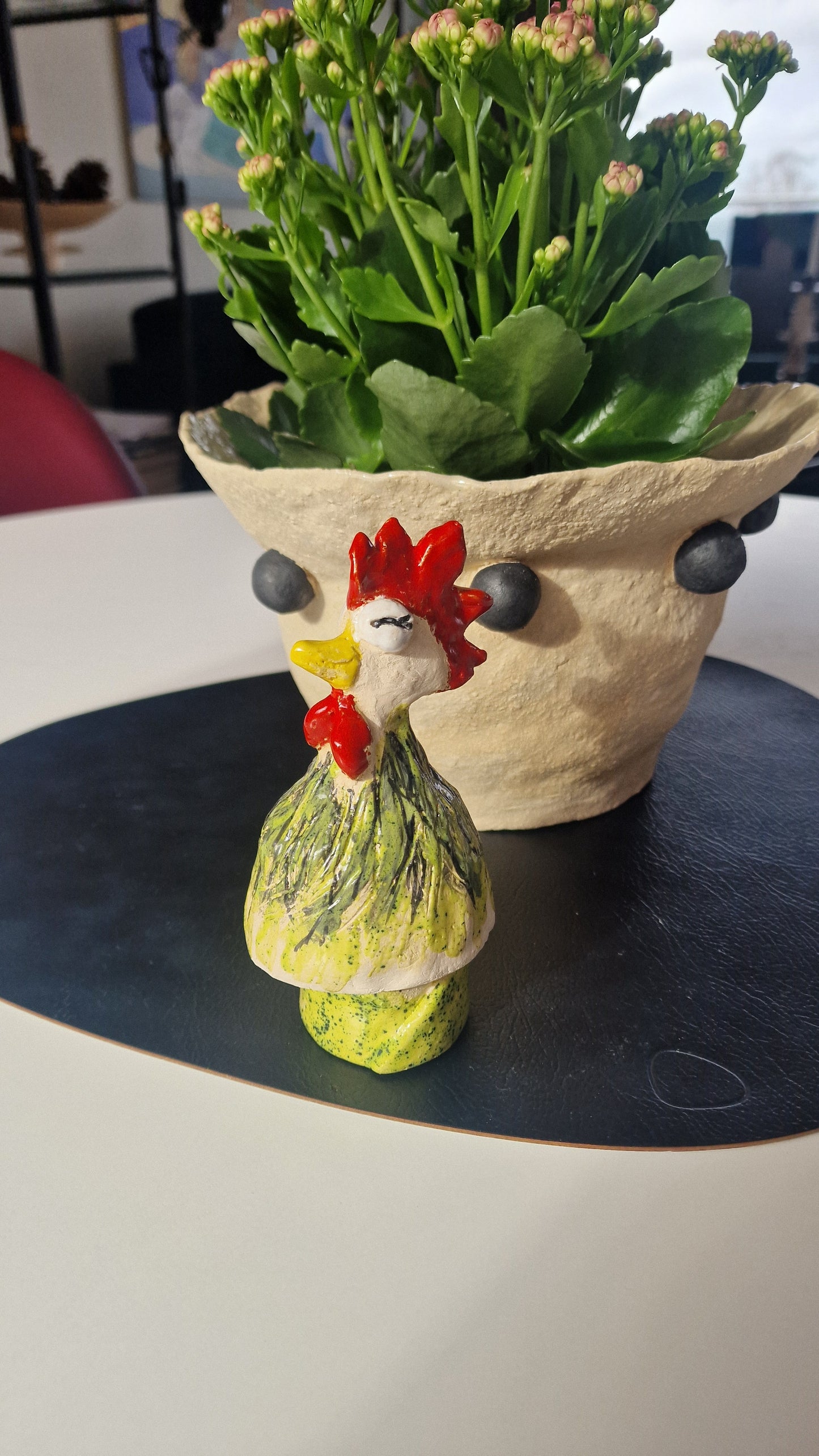 Høne - Keramikk (Egghøne)