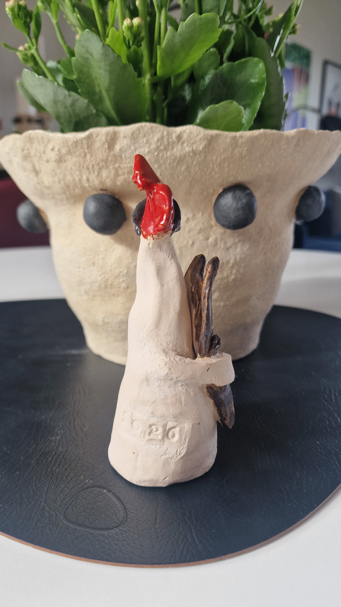 Hane - Keramikk (Klukk Klæbo) Solgt🐓
